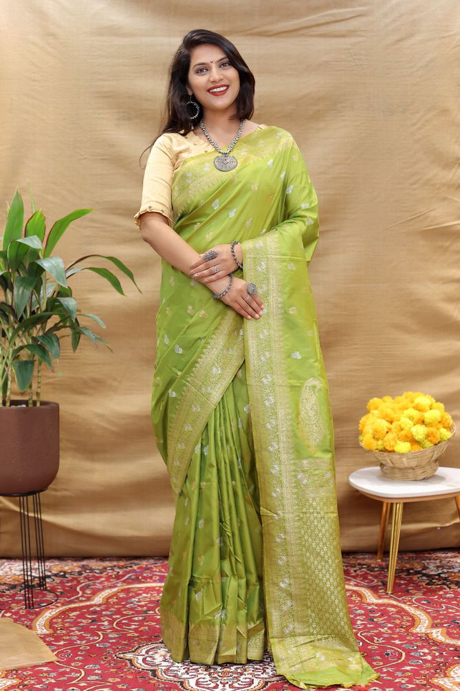 Silver Keri Gold And Silver Jari Silk Sarees Wholesale Shop In Surat